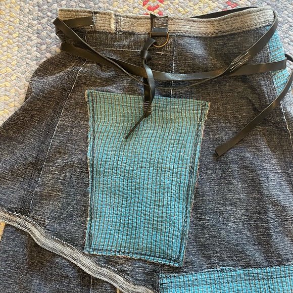 Tila and the Textiles Reversible Wrap Skirt - Picture 3 of 9